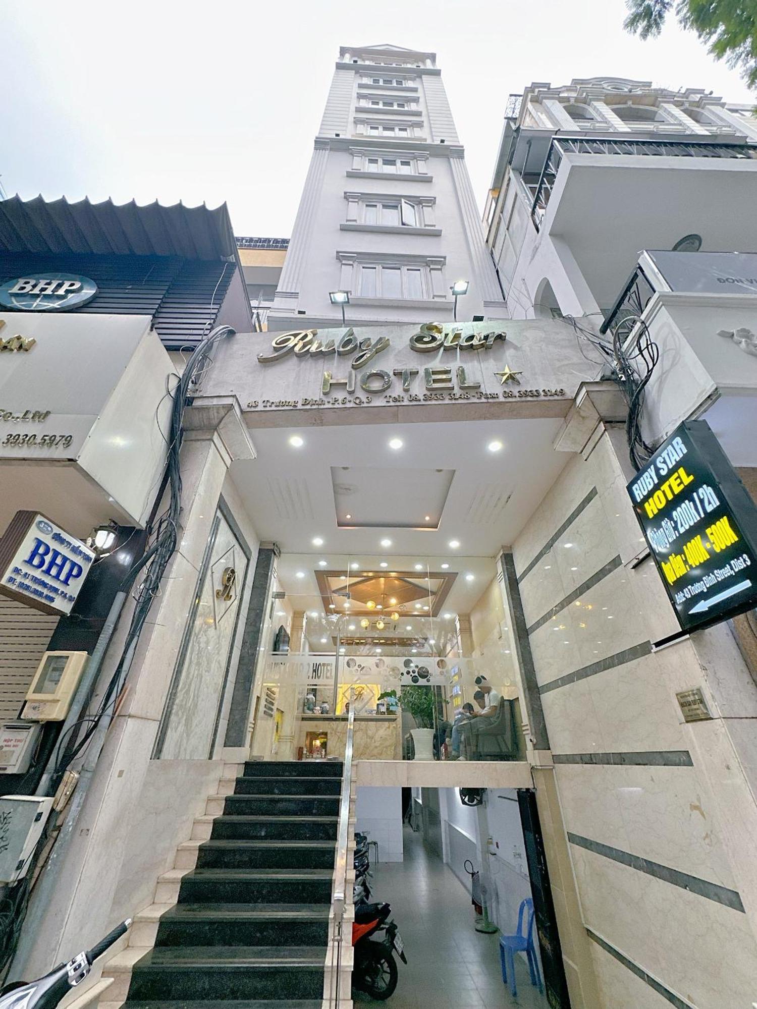 Ruby Star Hotel- Near Ben Thanh Market Ho Si Minh-város Kültér fotó